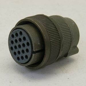 MS3106R22-14S, Connector, 19 Pin, Female, Solder Cup