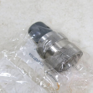 AE88523H, Coupling Half, Quick Disconnect, Self Sealing Hose Attaching
